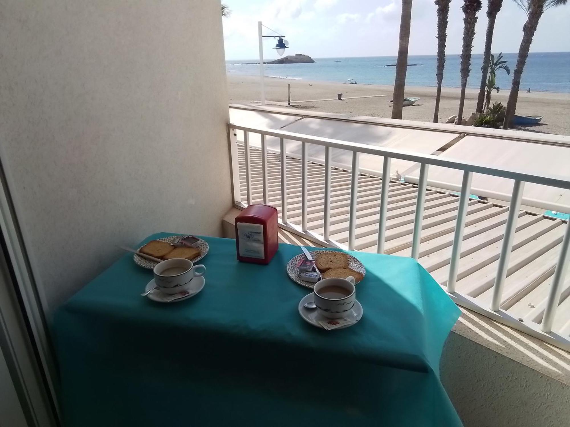 Pension Sol Y Playa Carboneras Eksteriør billede