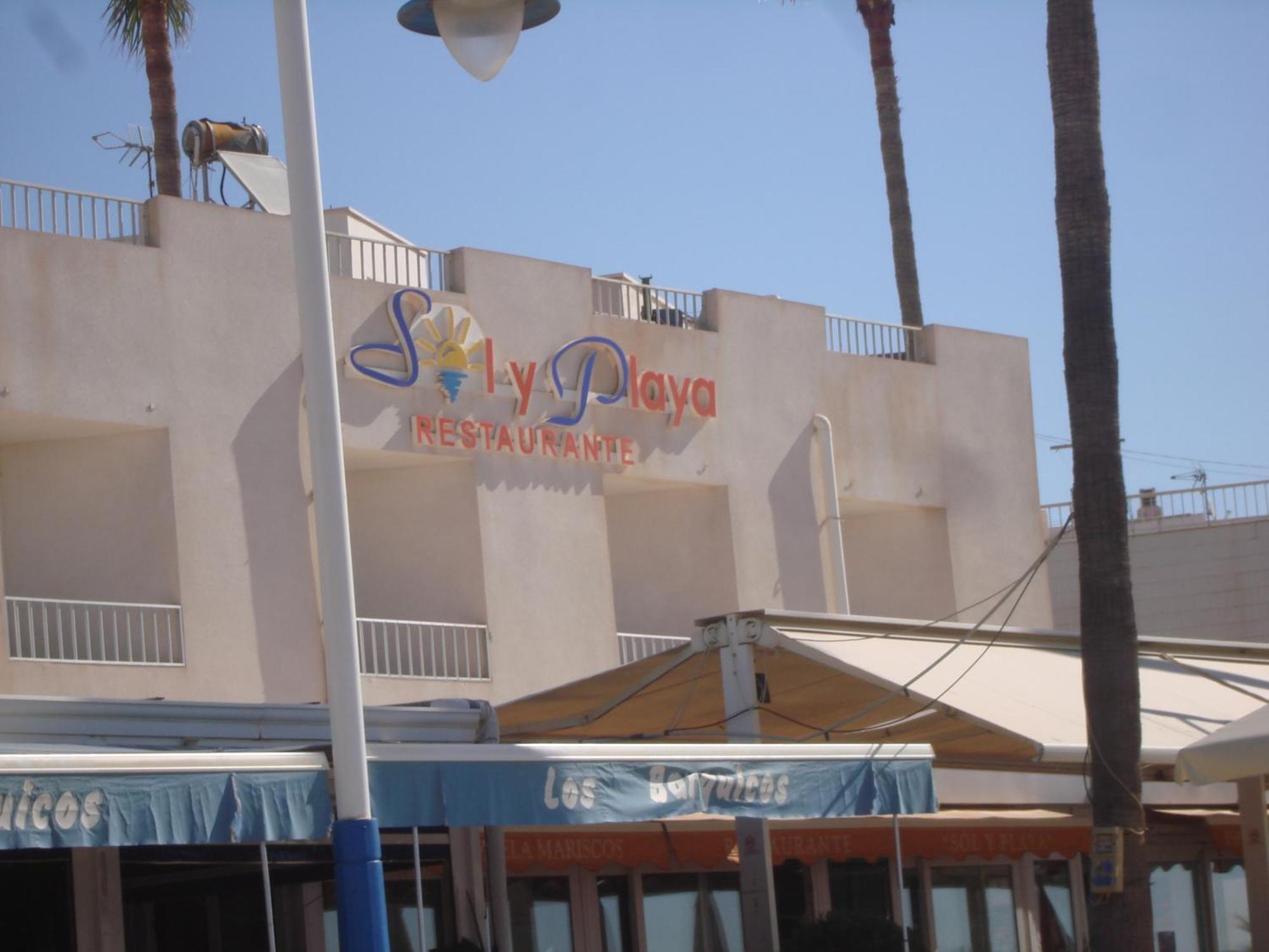 Pension Sol Y Playa Carboneras Eksteriør billede